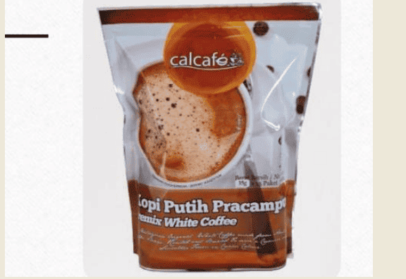 Calcafe Premix White Coffee 3-in-1