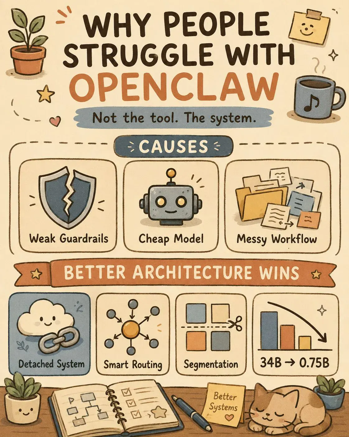 90% of people get frustrated with OpenClaw