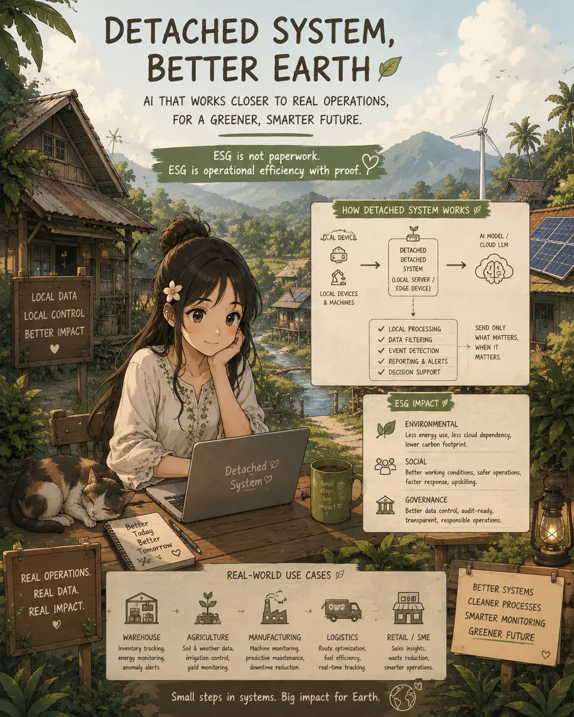ESG 不是文书工作，而是有证据的运营效率。