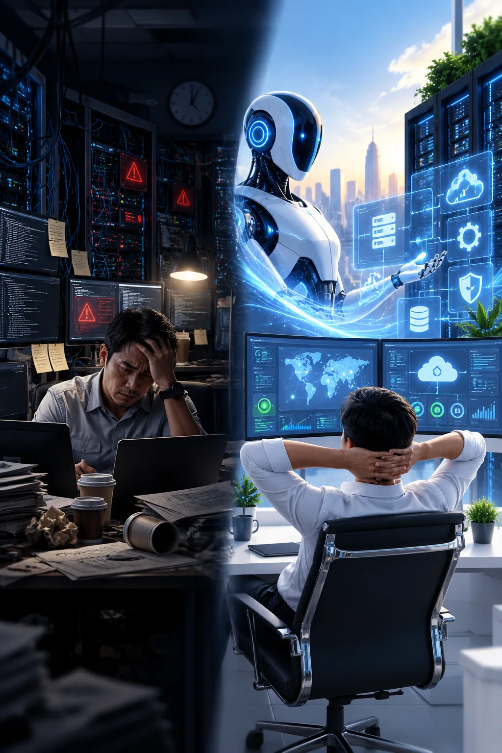 Dari Pengurusan Server Manual ke Operasi Dikuasakan AI