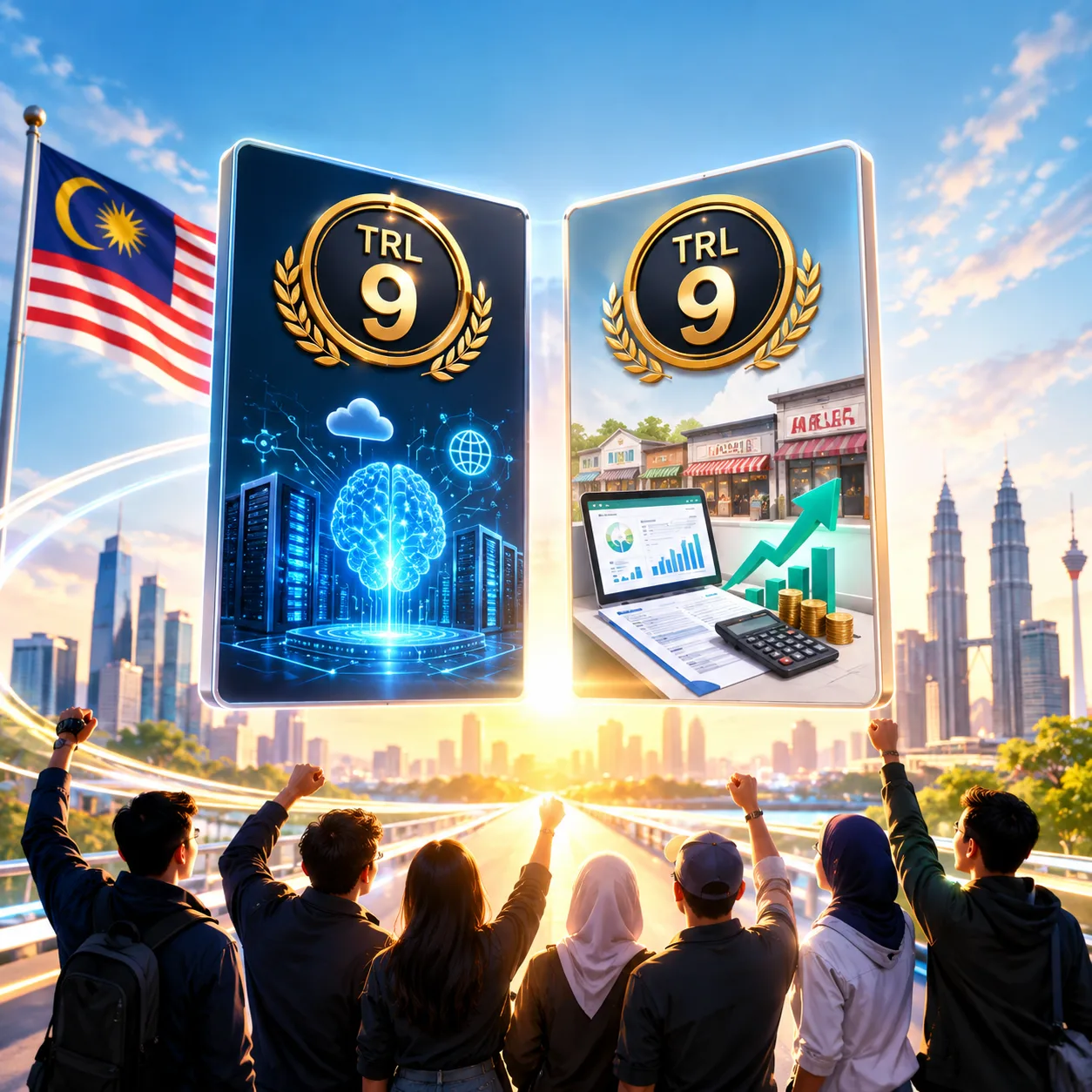 Mencapai TRL 9: Perjalanan Kami dalam Membangunkan Sistem AI Komersial Berskala Besar