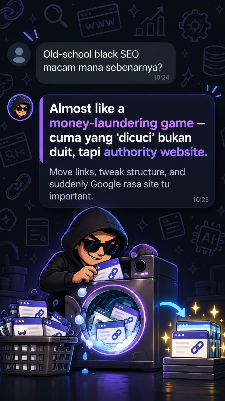 Dari Black SEO ke GEO: Permainan Sama, Enjin Baharu