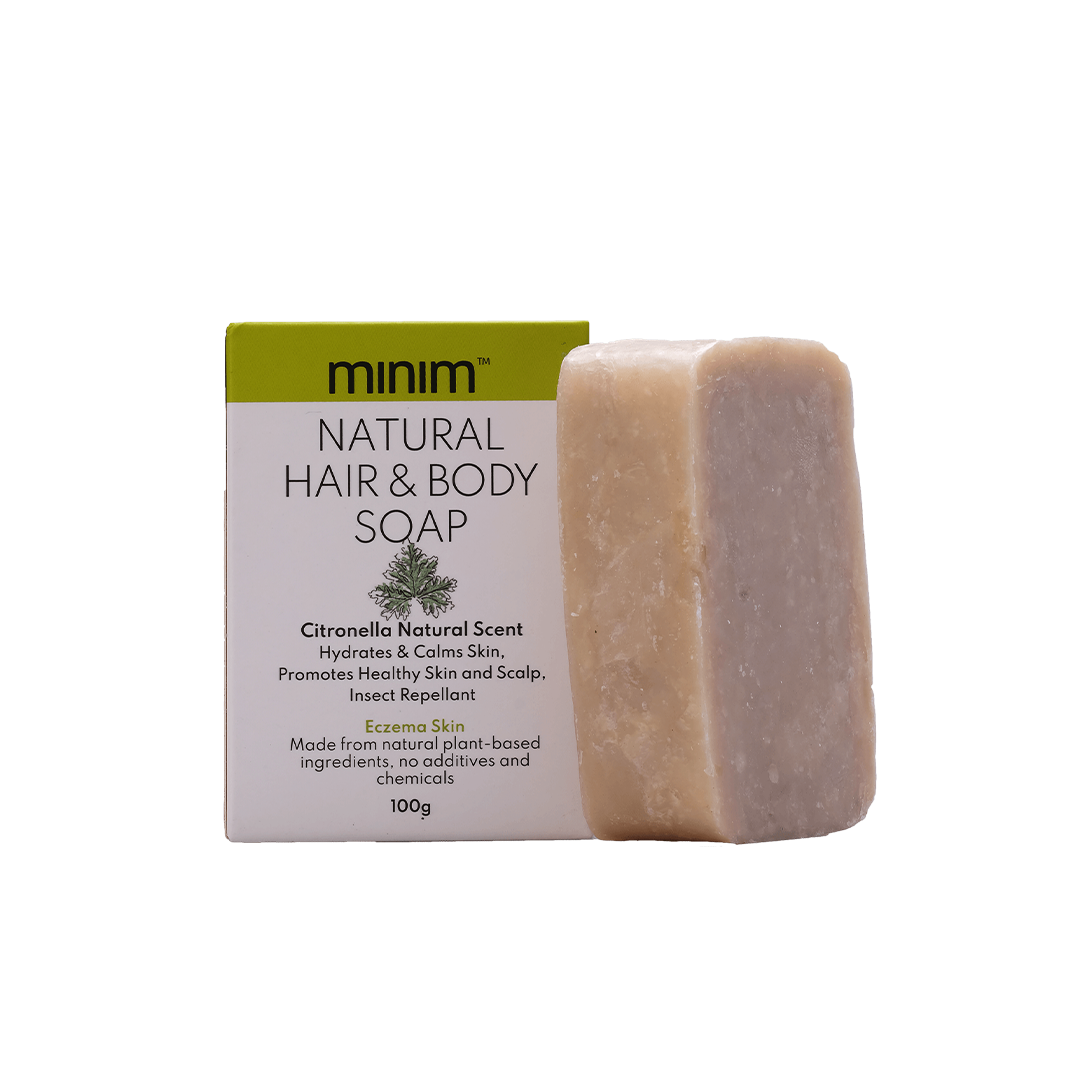 Plant Based Citronella Bar Soap – 100g