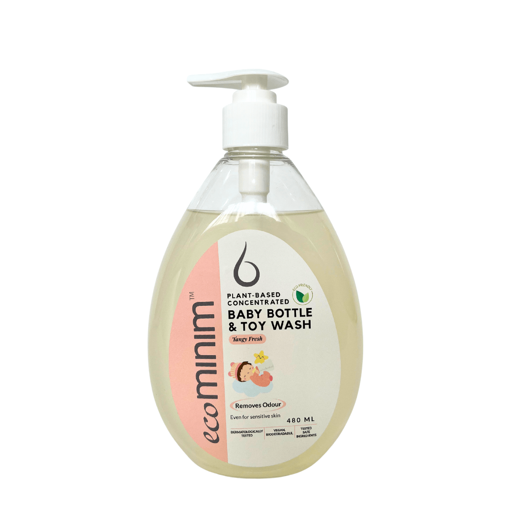 Plant Based Concentrated Baby Bottle & Toy Wash – Tangy Fresh 480ml