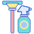 Eco-friendly glass and multi-surface cleaners