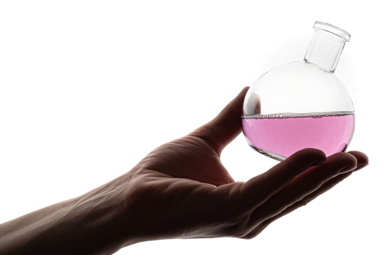 Laboratory formulation in development