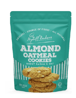 Almond Oatmeal Cookies