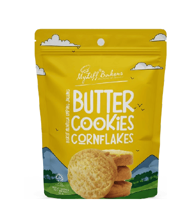 Butter Cookies Cornflakes