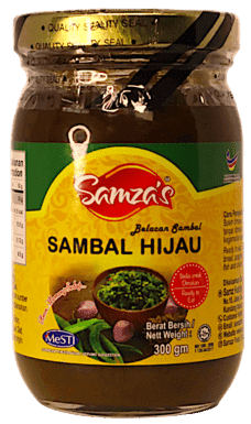 Sambal Hijau bottle