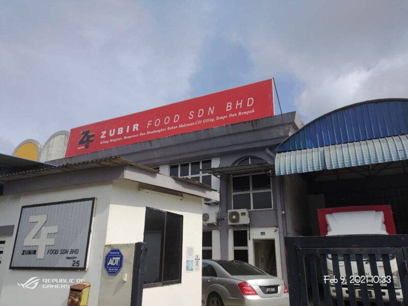 Zubir Food manufacturing facility